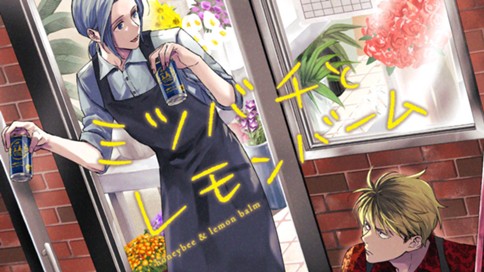 ミツバチとレモンバーム