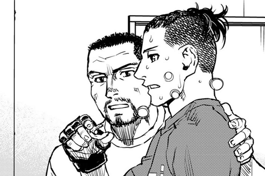 無敗のふたりの一コマ