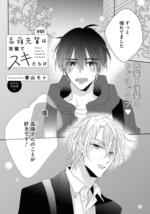 高嶺先輩は完璧でスキだらけ