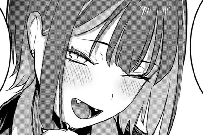 吸血鬼さんはチトラレたいの一コマ
