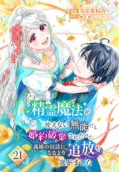 精霊魔法が使えない無能だと婚約破棄されたので、義妹の奴隷になるより追放を選びました 21 のサムネイル