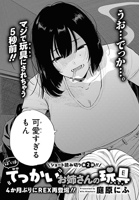 ぼくはでっかいお姉さんの玩具