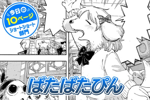 【今日の10ページ】ぱたぱたぴん