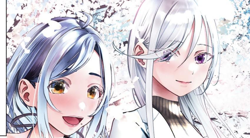 卒業アルバムの彼女たちの一コマ