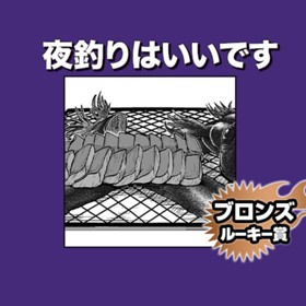 夜釣りはいいです/2022年10月期ブロンズルーキー賞