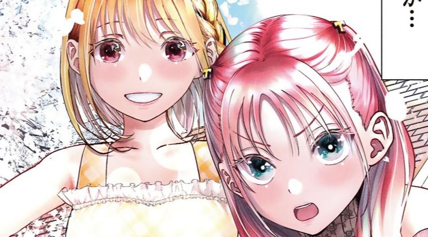 卒業アルバムの彼女たちの一コマ