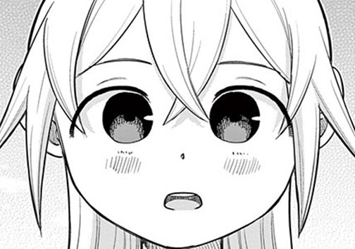 背伸びのアリサちゃん