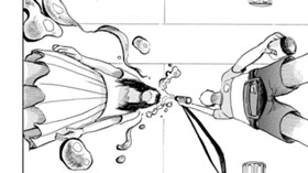 湊さんの水やりの時間