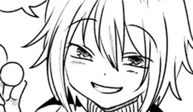 ニヤけ顔の悪魔