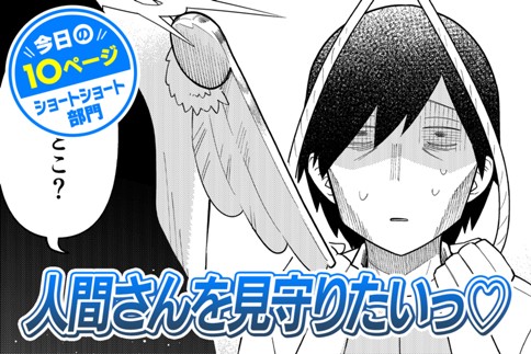 【今日の10ページ】人間さんを見守りたいっ♡