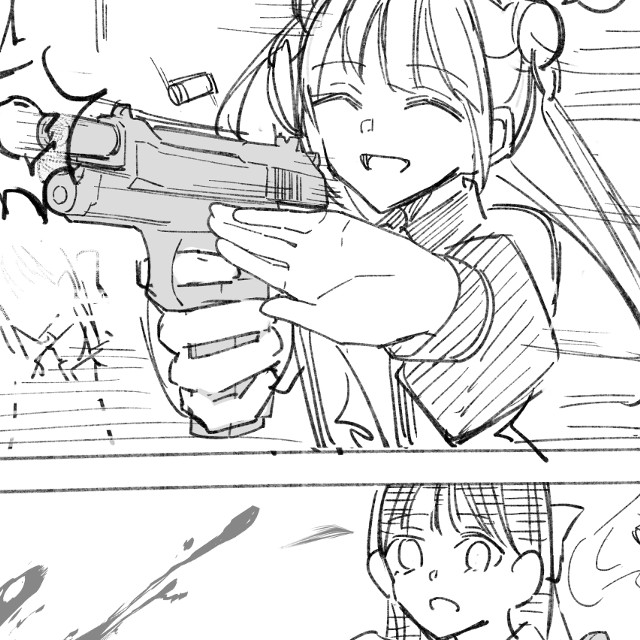 撃鉄はコンカフェに堕ちる