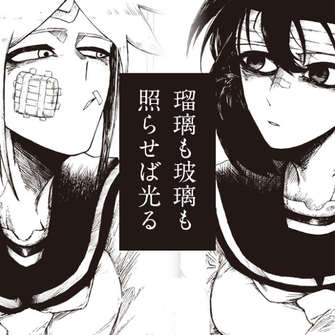 瑠璃も玻璃も照らせば光る